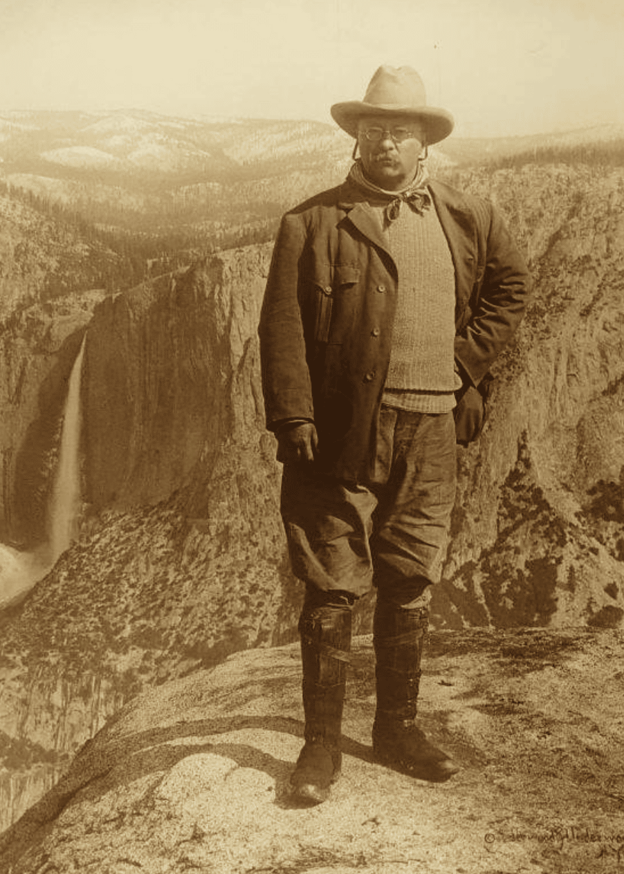 Theodore Roosevelt in Yellowstone National Park Service 