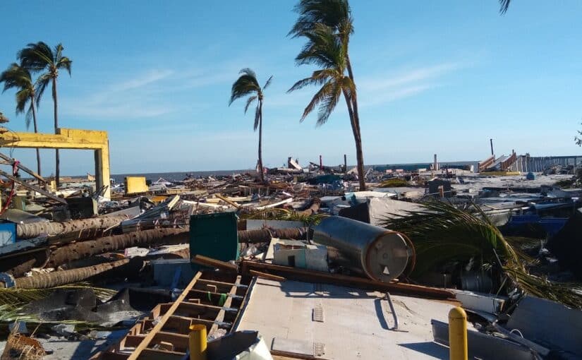 Destruction on Fort Myers Beach