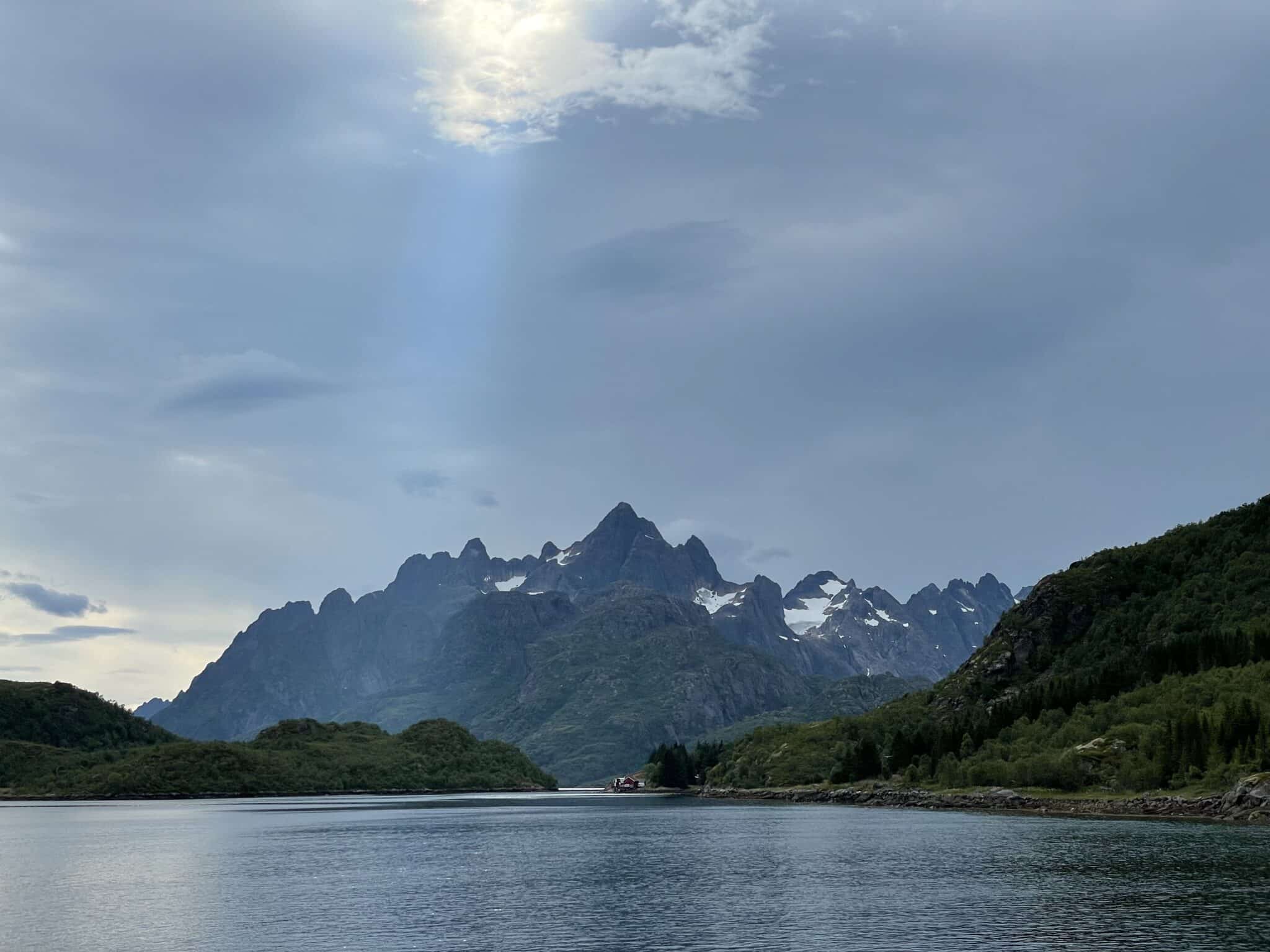 Mountains on fjord. Photo by ConsumerMojo.com