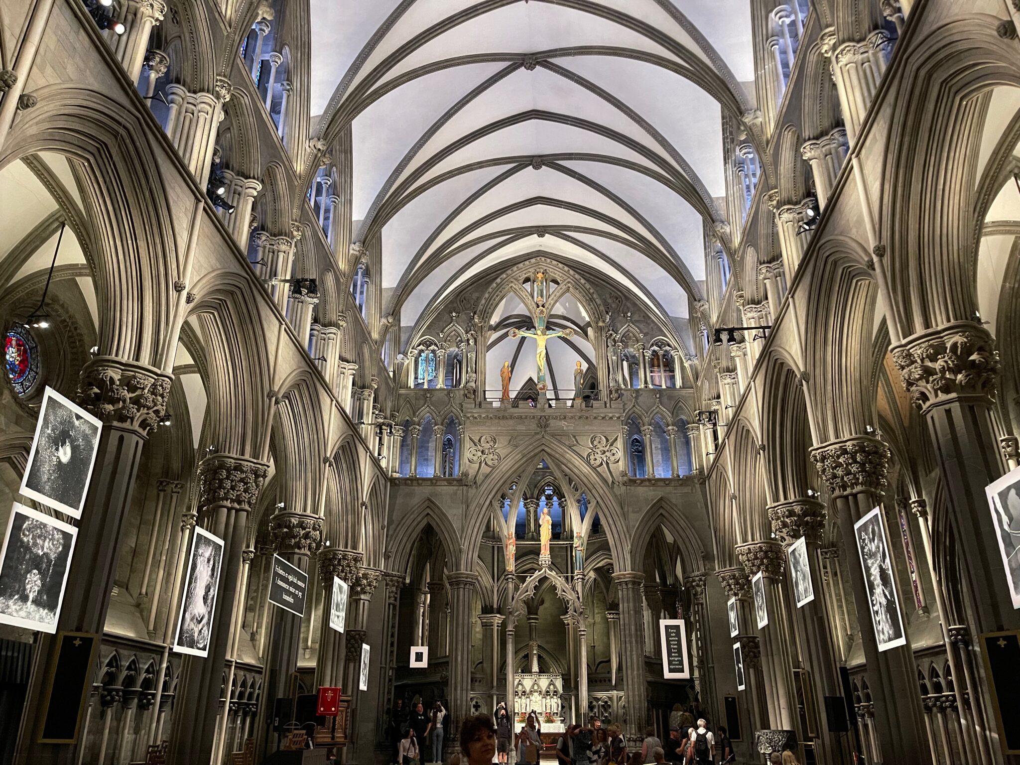 Inside Trondheim Cathedral