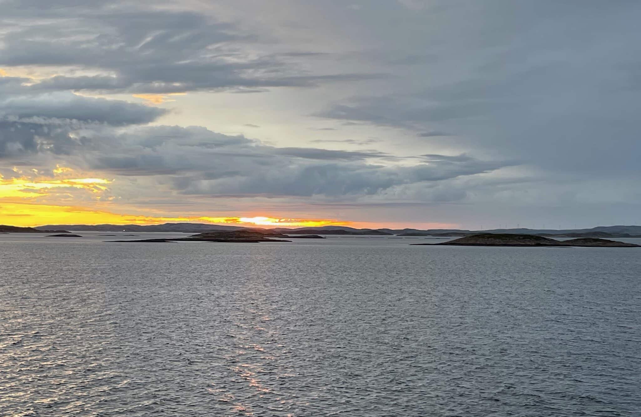 The sky at Rorvik at 9:59