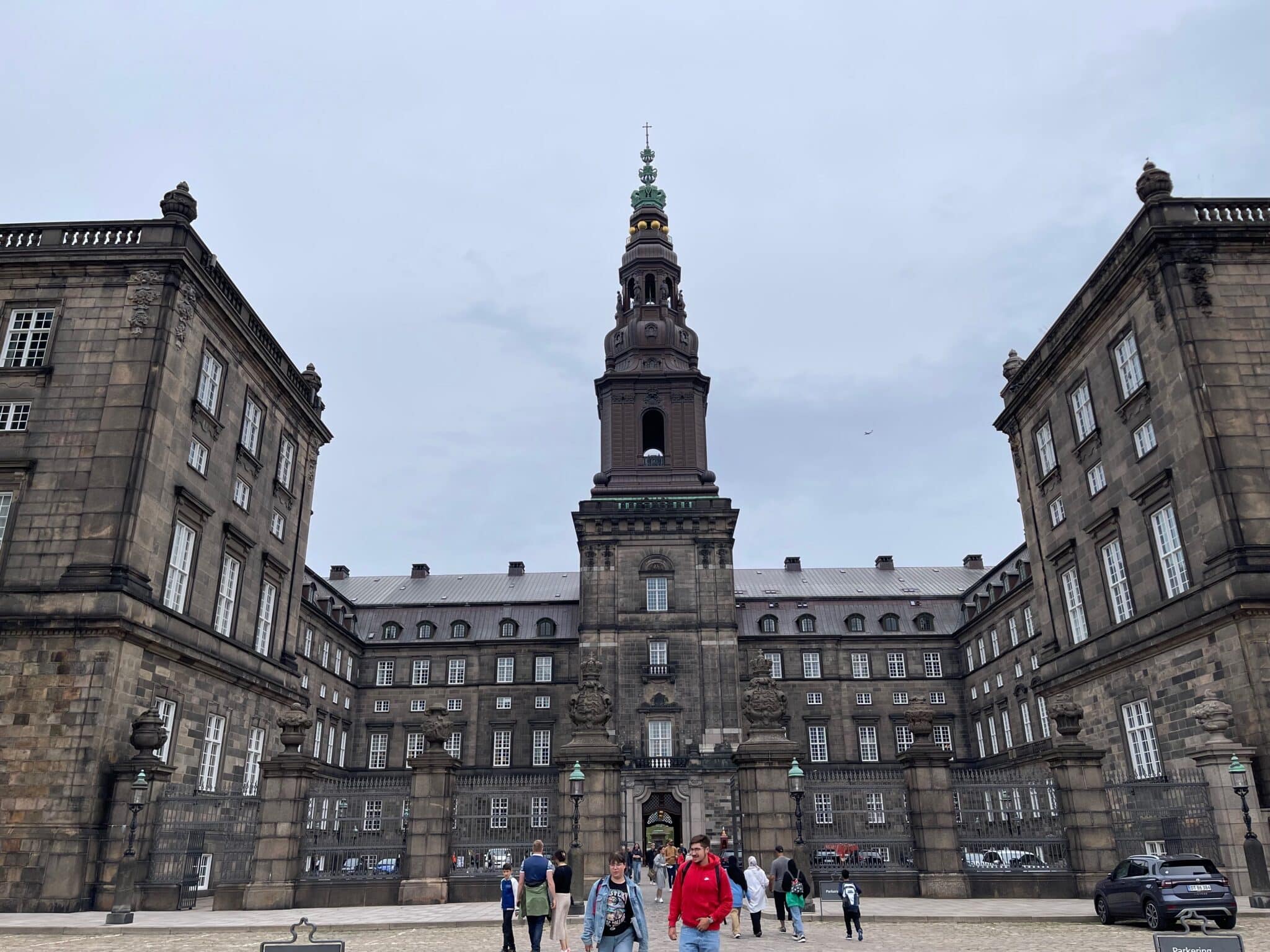 Borgen, Copenhagen the castle and parliament building.