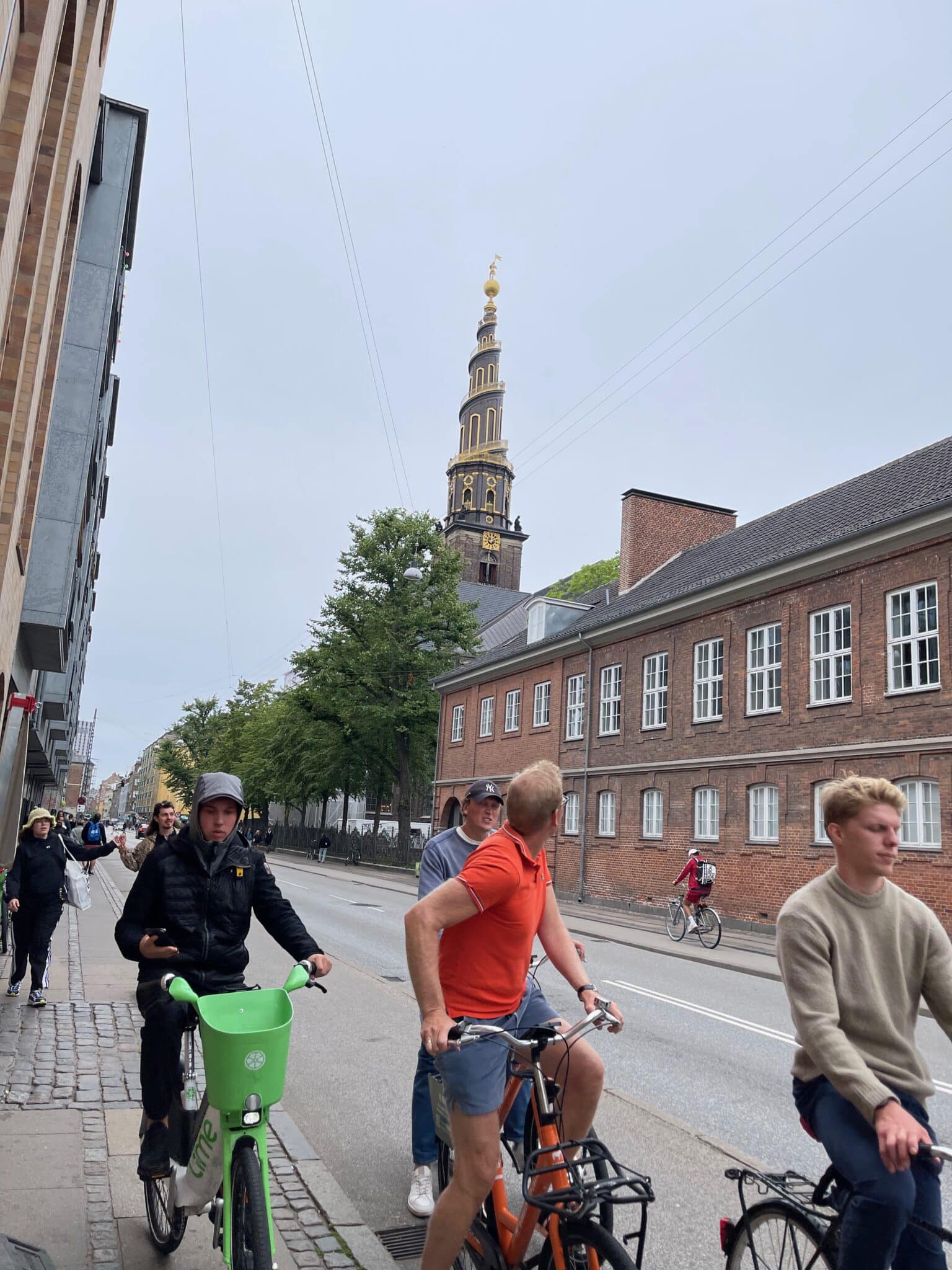 Our Savior Church tower in Copenhagen