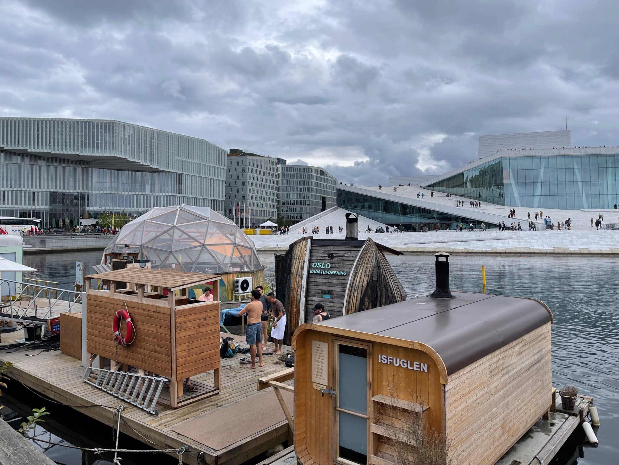 FLoating Sauna in Oslo