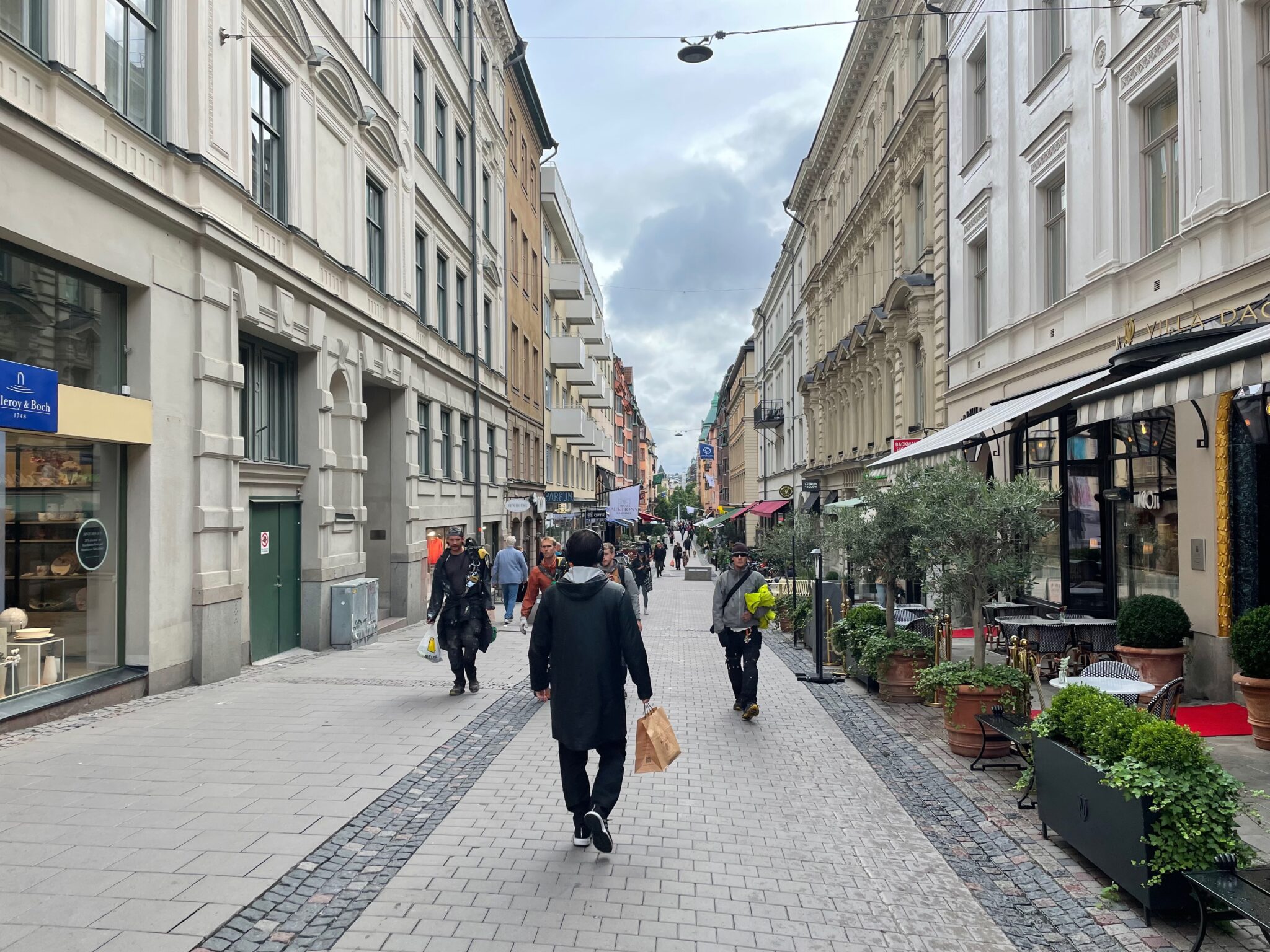 Pedestrian Street Östermalm, Stockholm Photo by Consumer Mojo.com