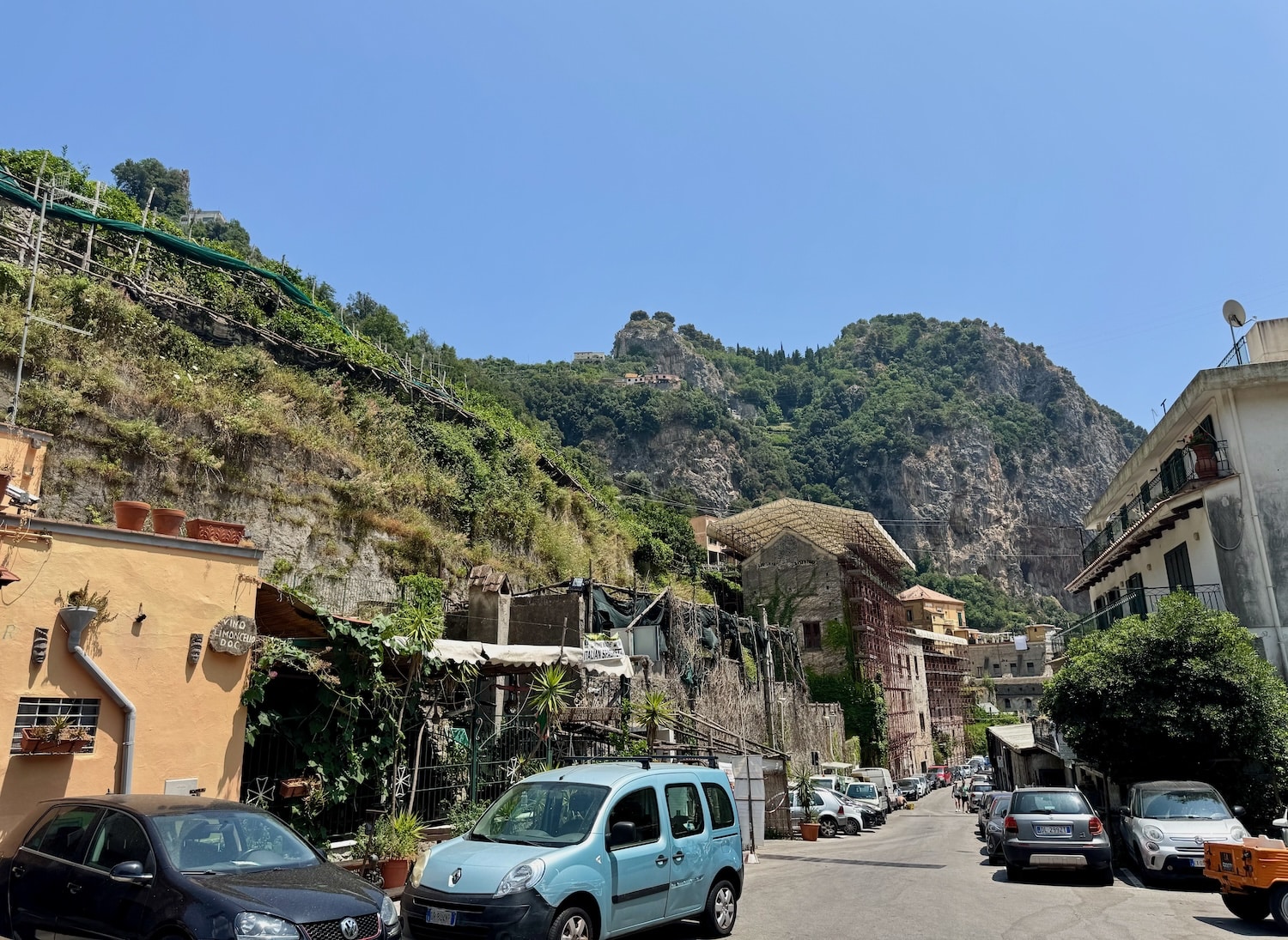 Looking down the hill outside of Amalfi. Photo by ConsumerMojo.com.