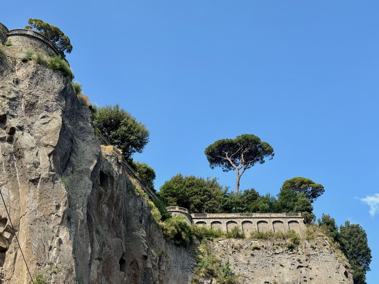 Cliff above Marina di Cassano. Photo by ConsumerMojo.com