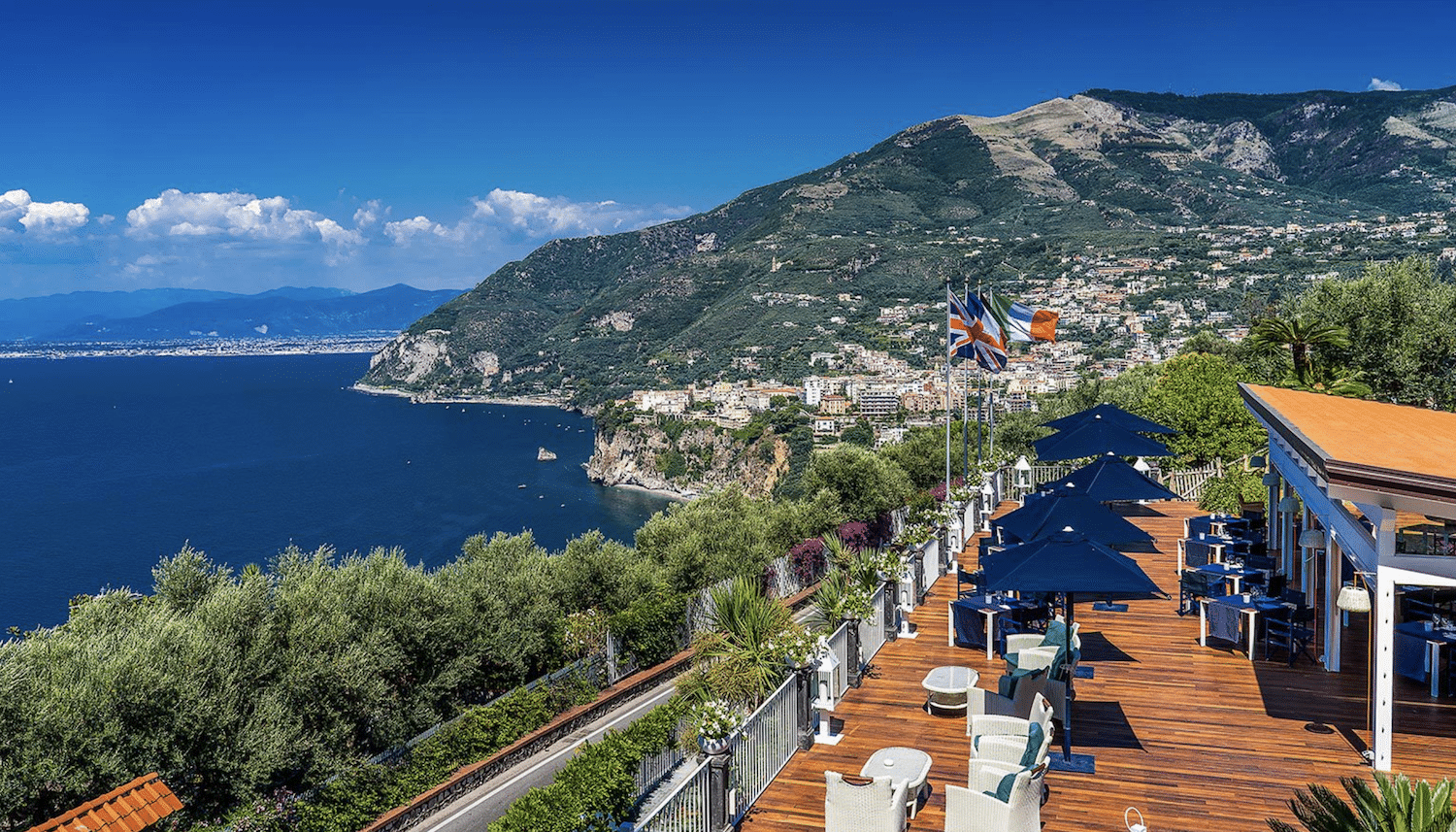 Hotel Torre Barbara Terrace, Photo Courtesy Torre Barbara 