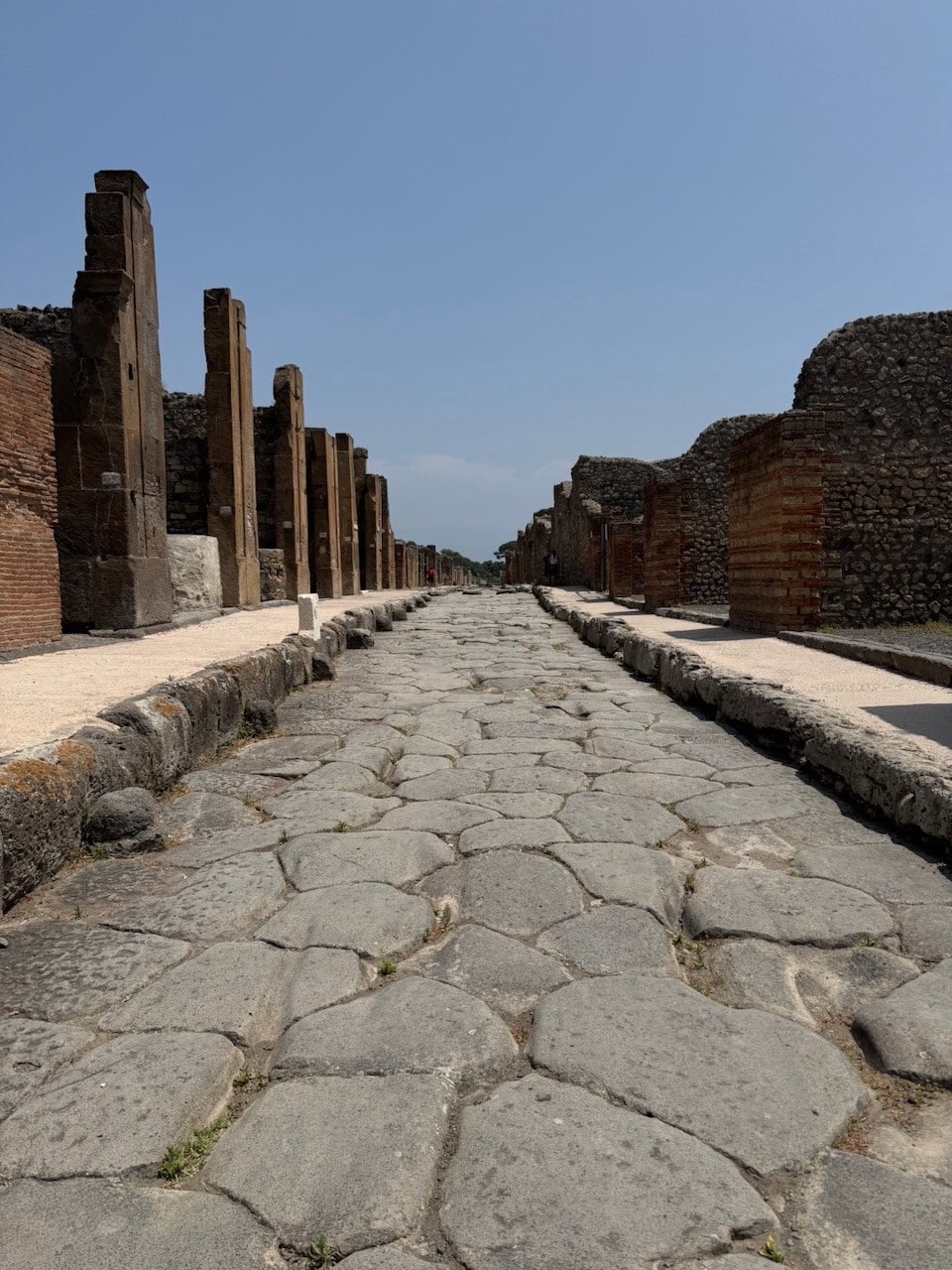 Long street in Pompeii. Photo by ConsumerMojo.com