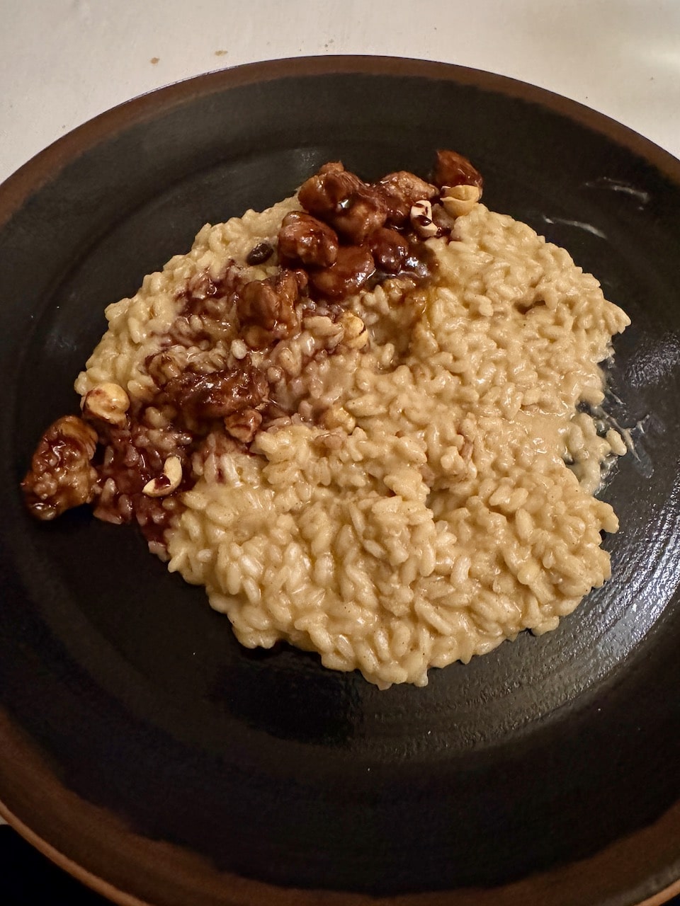Risotto with lamb sweetbreads, Baccanti Ristorante, Matera. Photo by ConsumerMojo.com