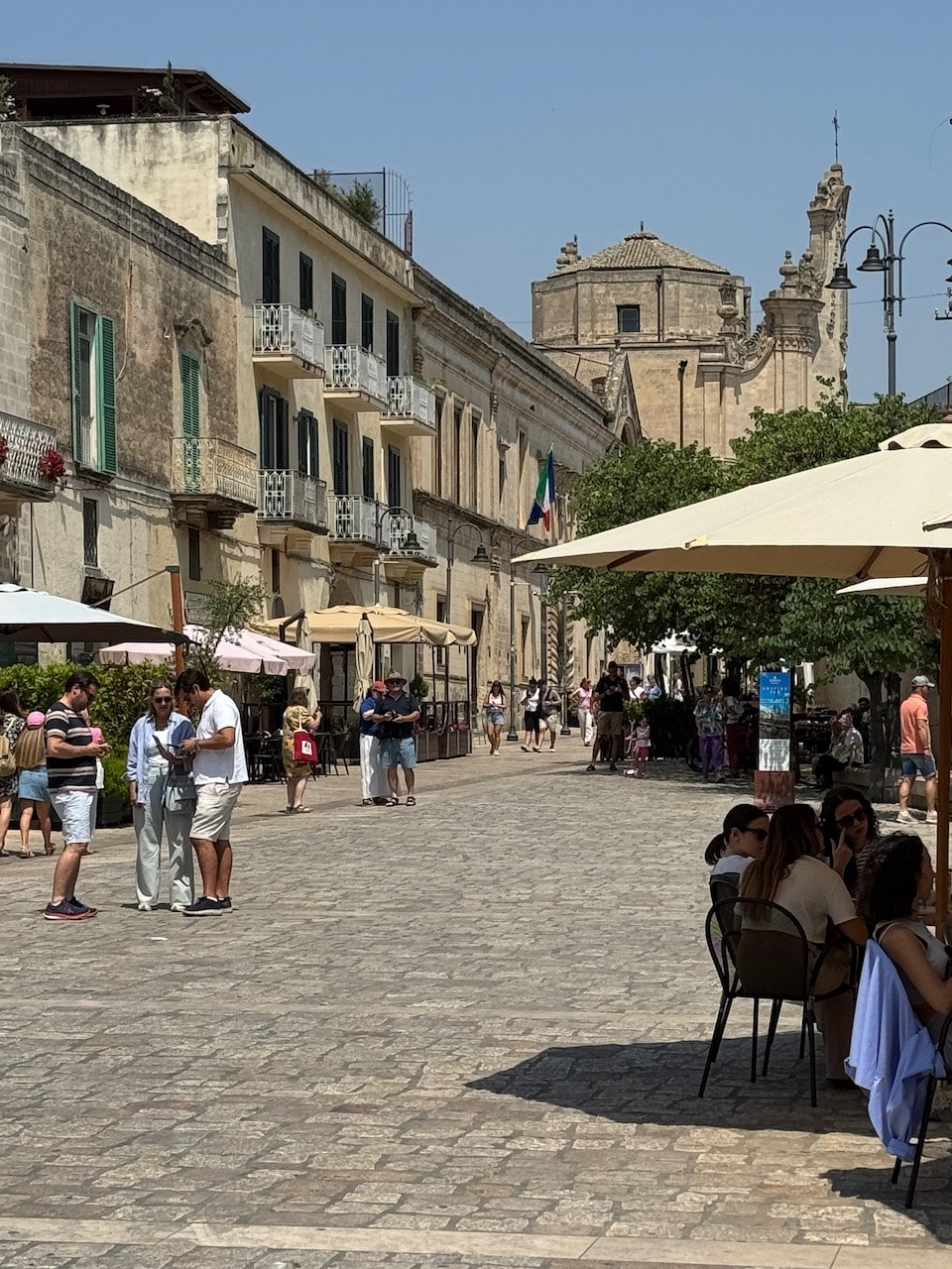 Upper Street in Matera. Photo by ConsumerMojo.com
