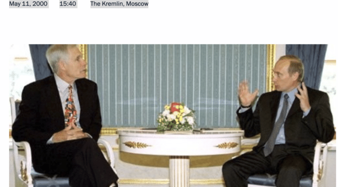 Ted Turner Met with Putin