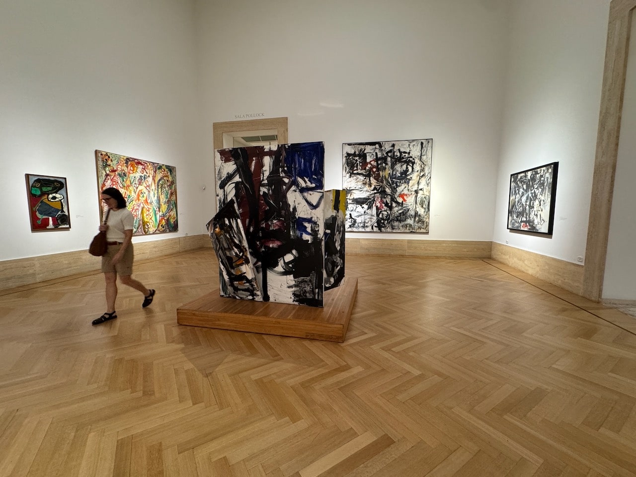 Gallery in the Gallery of Modern & Contemporary Art, Rome. Photo by Consumer Mojo.com