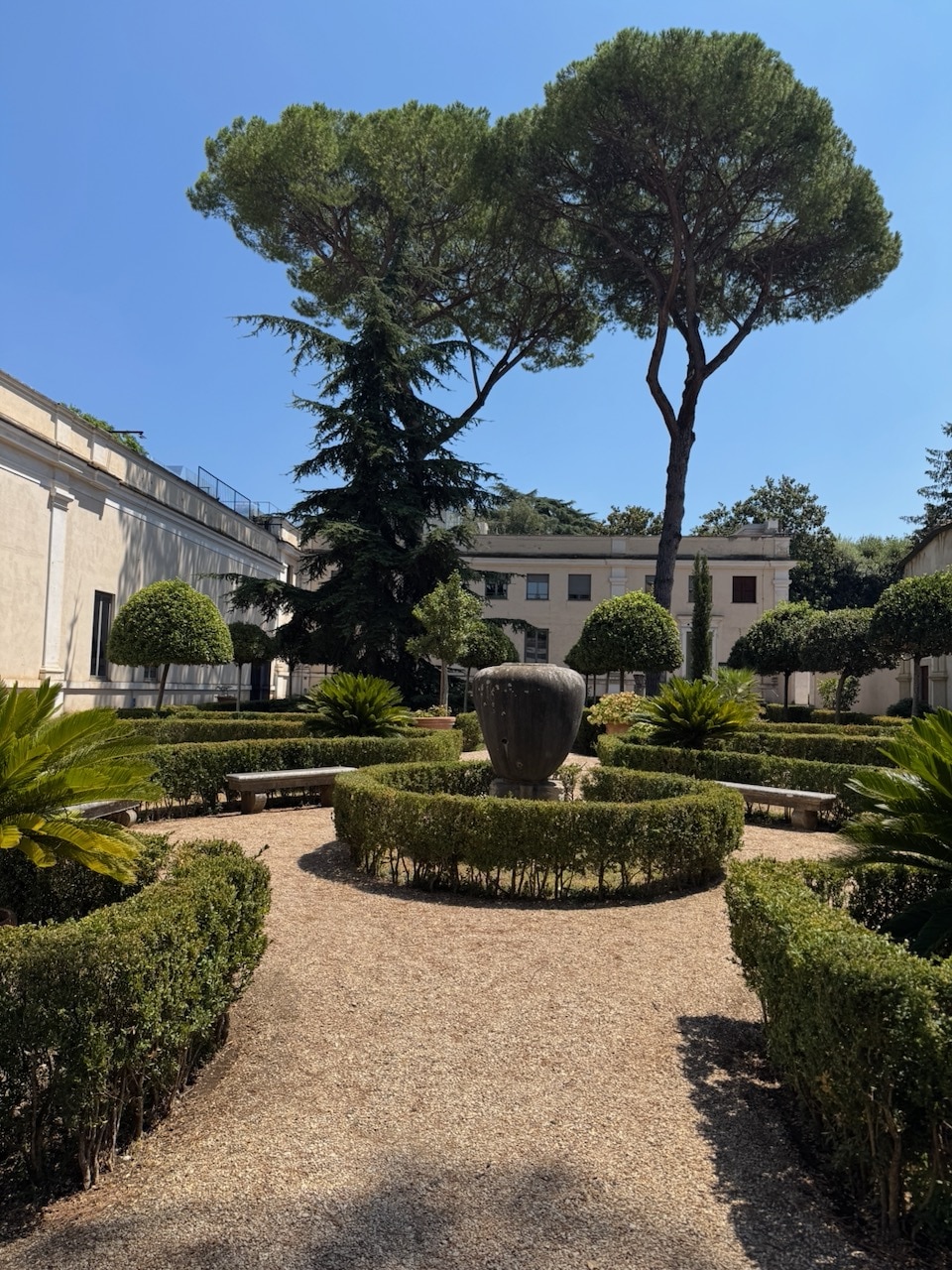 Garden at the National Etruscan Museum. Photo by ConsumerMojo.com