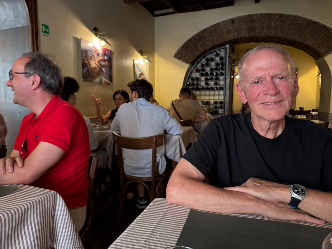 Nick Taylor at Ditirambo, Rome. Photo by ConsumerMojo.com