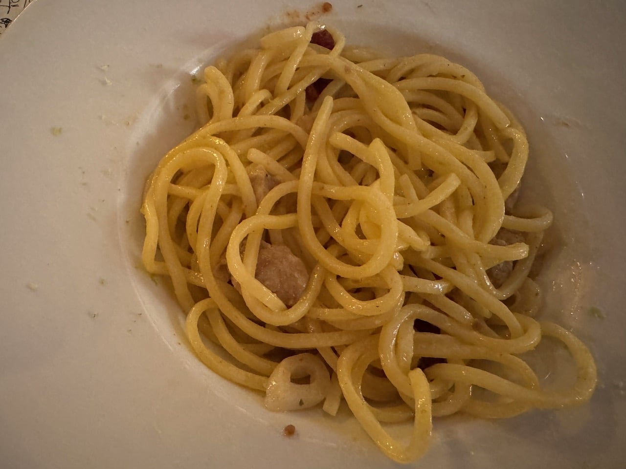 Guiietta Vino e Cucina seafood pasta. Photo by ConsumerMojo.com